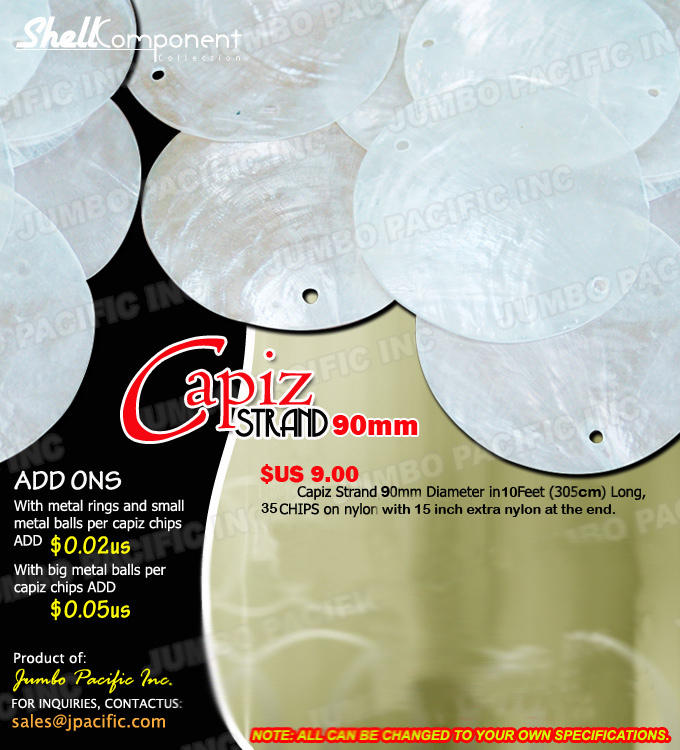 Capiz Strands